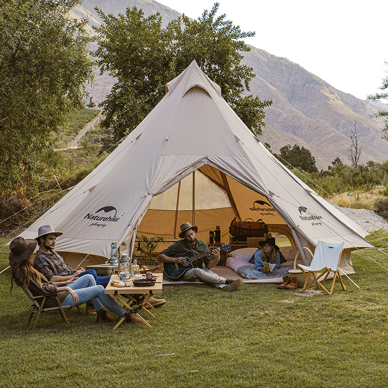 Naturehike bavlnený stan na glamping Pyramída 20